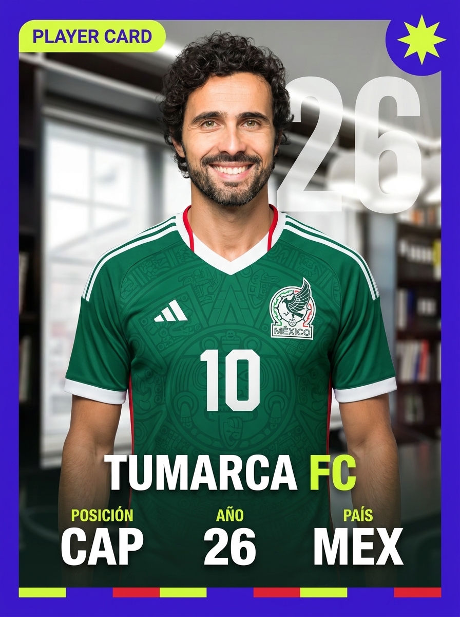 Equipo · player card generada